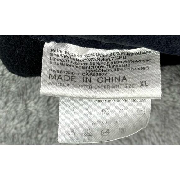 Burton Snowboard Woman's Mittens XL RN# 87380 Waterproof Insulated Side Zipper - Picture 2 of 9